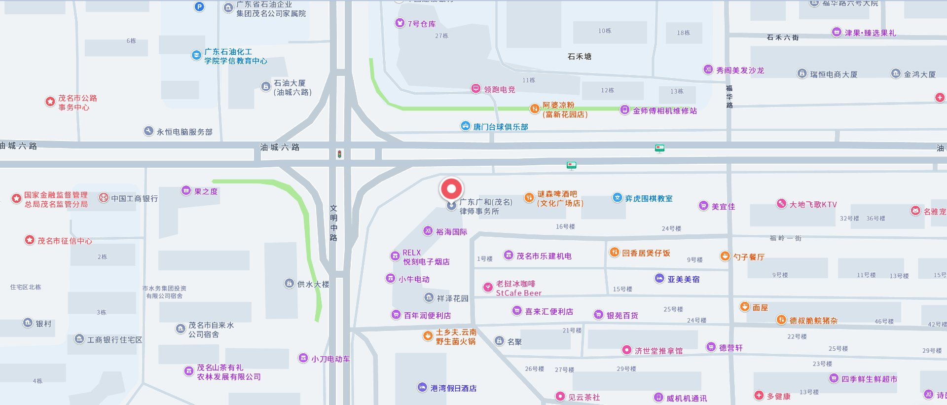 办公地址地图